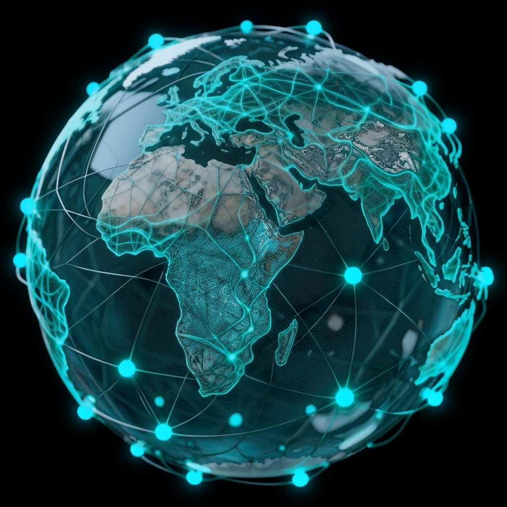 Rotating Cyber Earth